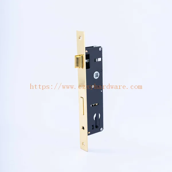 Xingyou high security door lock body polished 85*30 mortice lock for wooden door key unlock durable and anti-theft